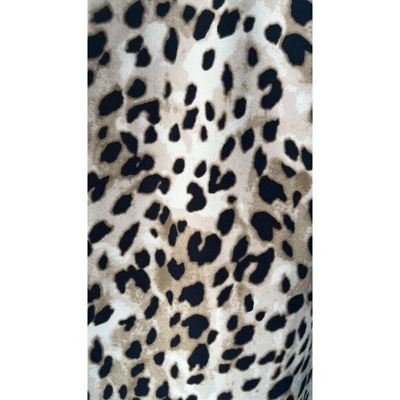 Philosophy animal print skirt sz10 no flaws or defects gold back zipper professi - Picture 2 of 9